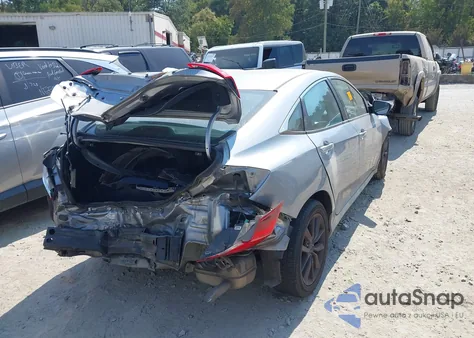 2020 Honda Civic Ex из США, поврежденный, VIN 19XFC1F36LE015543